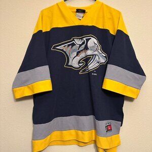 Vintage Nashville Predator Sergei Krivokrasov #25 Jersey